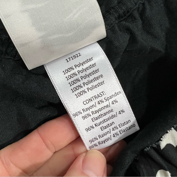 Anthro Dolan French Quarter black crescent moon top NWT Size Small - Picture 10 of 12